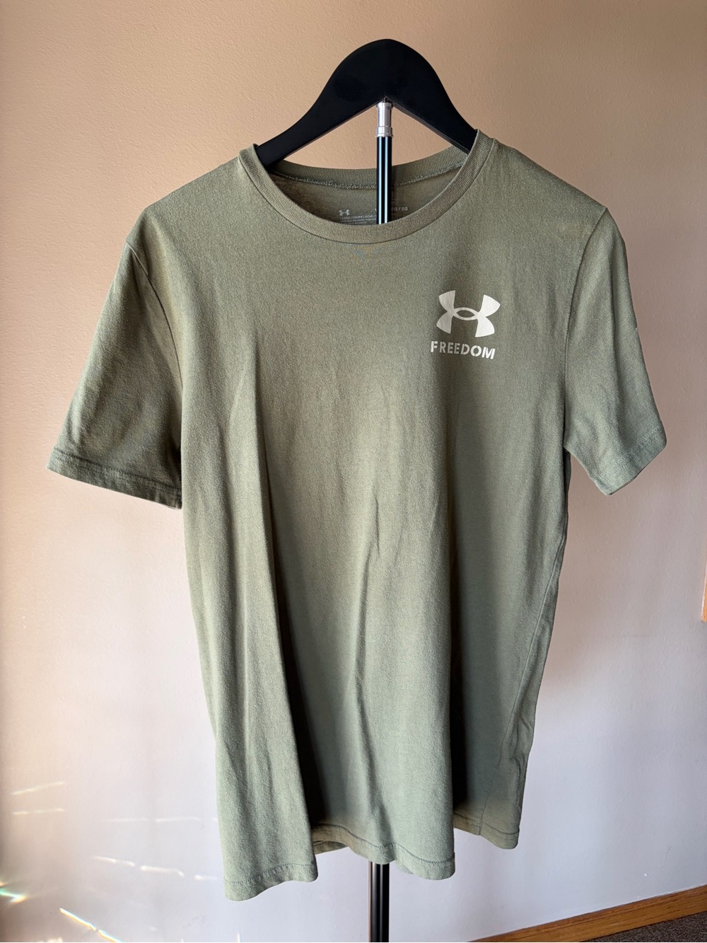 Under Armour Men’s Freedom Short Sleeve Tee — Olive Green